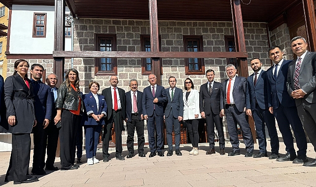 Efkan Ala'nın Anadolu Basın Federasyonu ziyareti