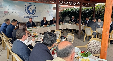 Efkan Ala'nın Anadolu Basın Federasyonu ziyareti