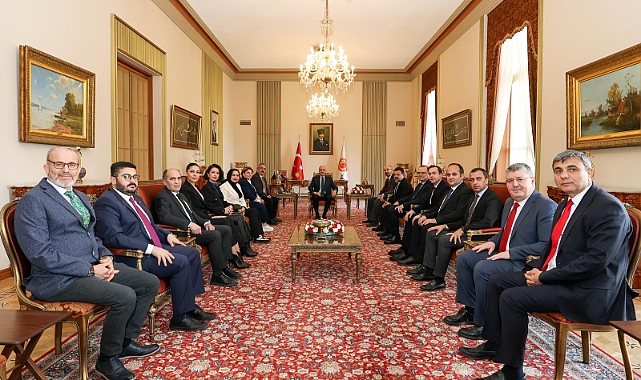 TÜBAF'tan TBMM Başkanı Kurtulmuş'a Ziyaret