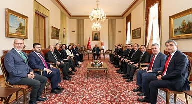 TÜBAF'tan TBMM Başkanı Kurtulmuş'a Ziyaret