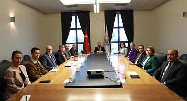 Türkiye Basın Federasyonu, AK Parti Genel Balkan Yardımcısı Faruk Acar'ı ziyaret etti 