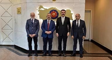 TÜBAF’tan MGK Genel Sekreteri Okay Memiş’e ziyaret 