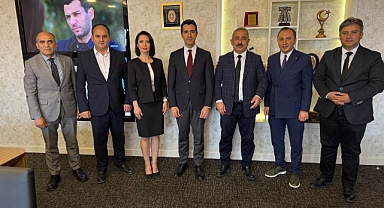 TÜBAF'tan TRT Genel Müdür Yardımcısı Eker'e ziyaret 