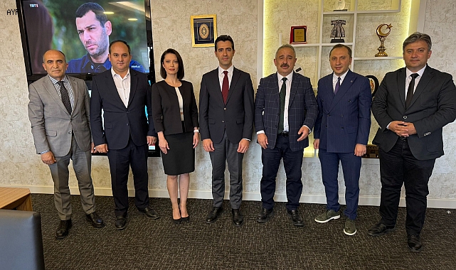 TÜBAF'tan TRT Genel Müdür Yardımcısı Eker'e ziyaret