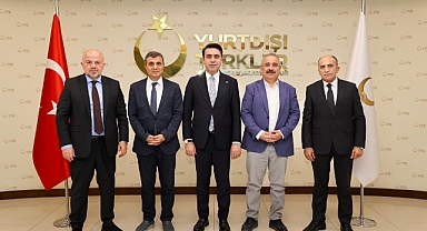 TÜBAF'tan Yurtdışı Türkler ve Akraba Topluluklar Başkanlığı'na ziyaret