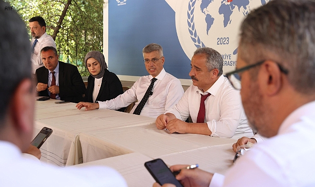 Sağlık Bakanı Kemal Memişoğlu'ndan Türkiye Basın Federasyonu'na Ziyaret 