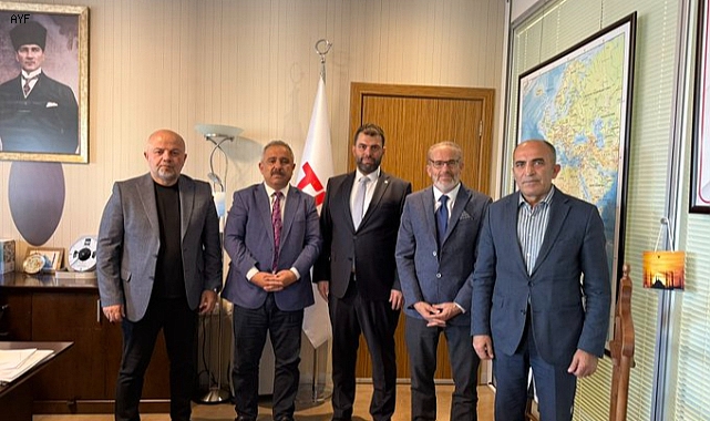 TÜBAF'tan TRT Haber Koordinatörü Polat'a Ziyaret