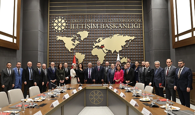 TÜBAF'tan İletişim Başkanı Duran'a ziyaret 