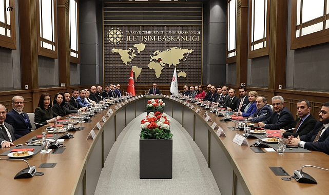 TÜBAF'tan İletişim Başkanı Duran'a ziyaret