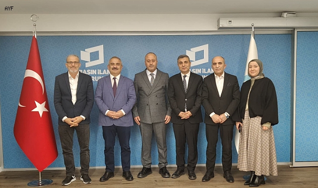 TÜBAF Olarak Basın İlan Kurumu Ankara Bölge Müdürü Sayın Atakan Çelik’i Ziyaretimiz 