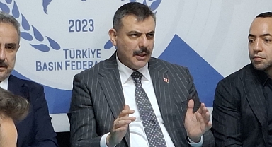 İçişleri Bakanı Mustafa Çiftçi, TÜBAF'ta Gazetecilerle Buluştu 