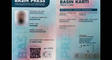 Basın Kartlarına Resmi Kimlik Düzenlemesi