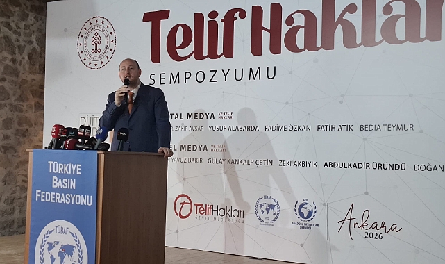 DİJİTAL MEDYA, YEREL MEDYA VE TELİF HAKLARI SEMPOZYUMU ANKARA'DA DÜZENLENDİ