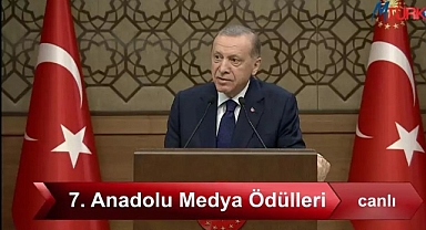 Cumhurbaşkanı Erdoğan 7. Anadolu Medya Ödülleri Töreni konuşmaları